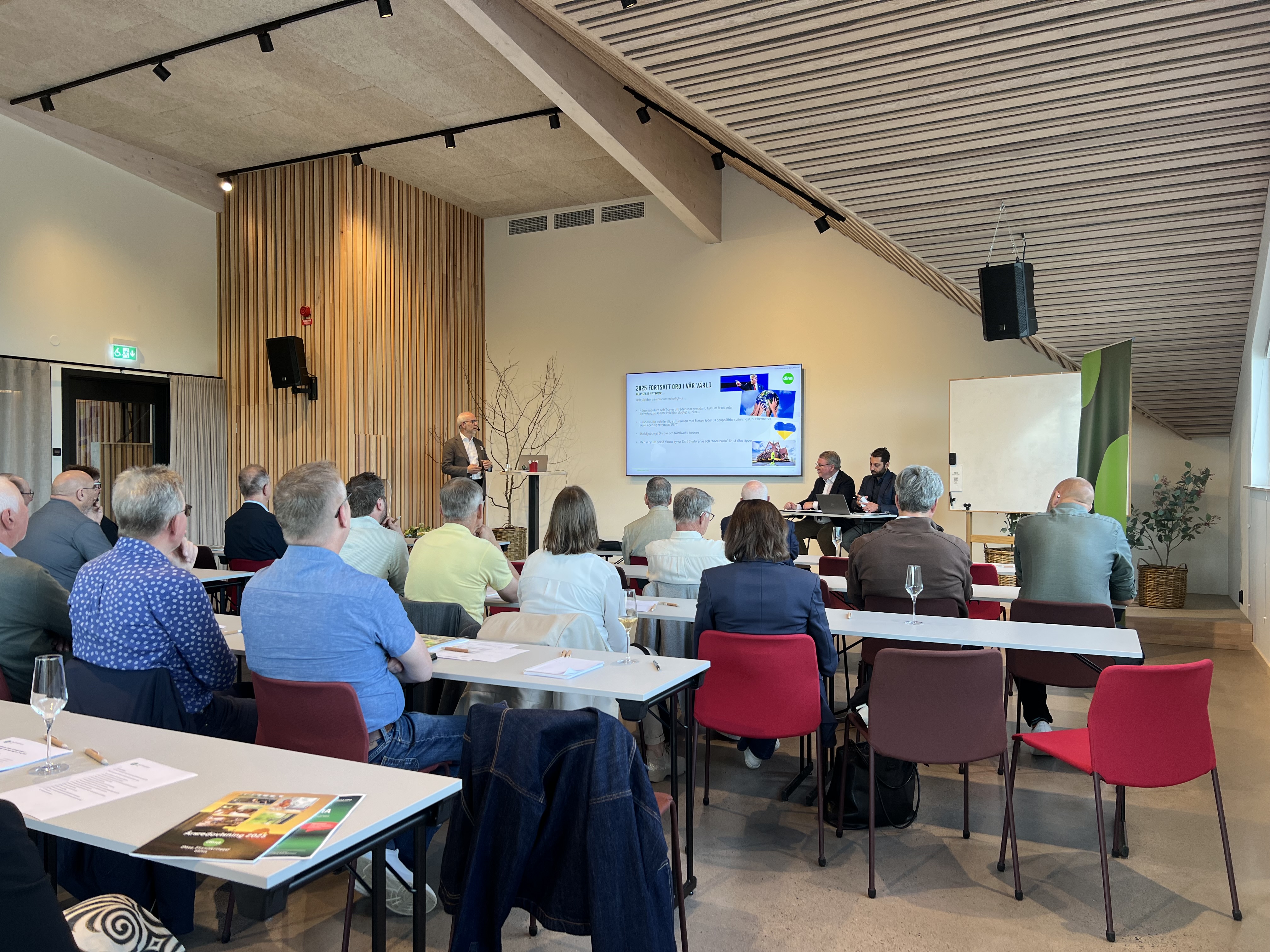 Presentation utförd av VD:n